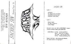 Sacred Sin : Promo Tape 91